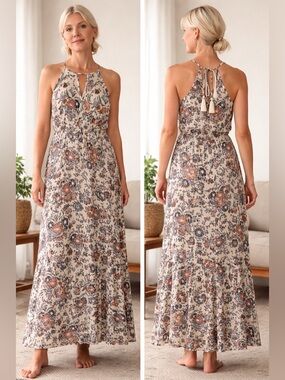 American Eagle Outfitters Floral Maxi Dress